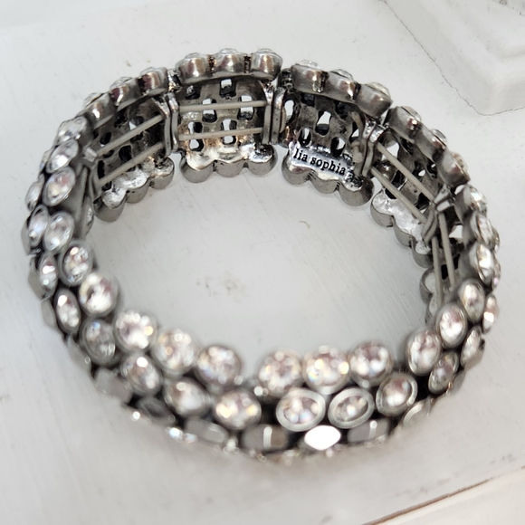 LIA SOPHIA Retired Rhinestone Bracelet Like New EUC - Picture 5 of 6